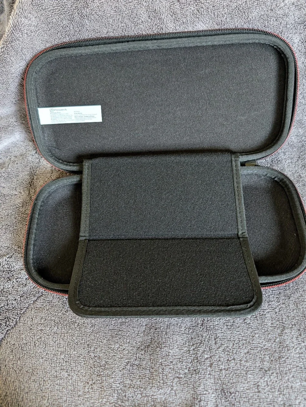 Nintendo Switch 2 Carrying Case Gray Travel Storage Case OS Like New